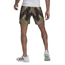 adidas Tennis Shorts Printed Short 7inch Primeblue short orbit green Men